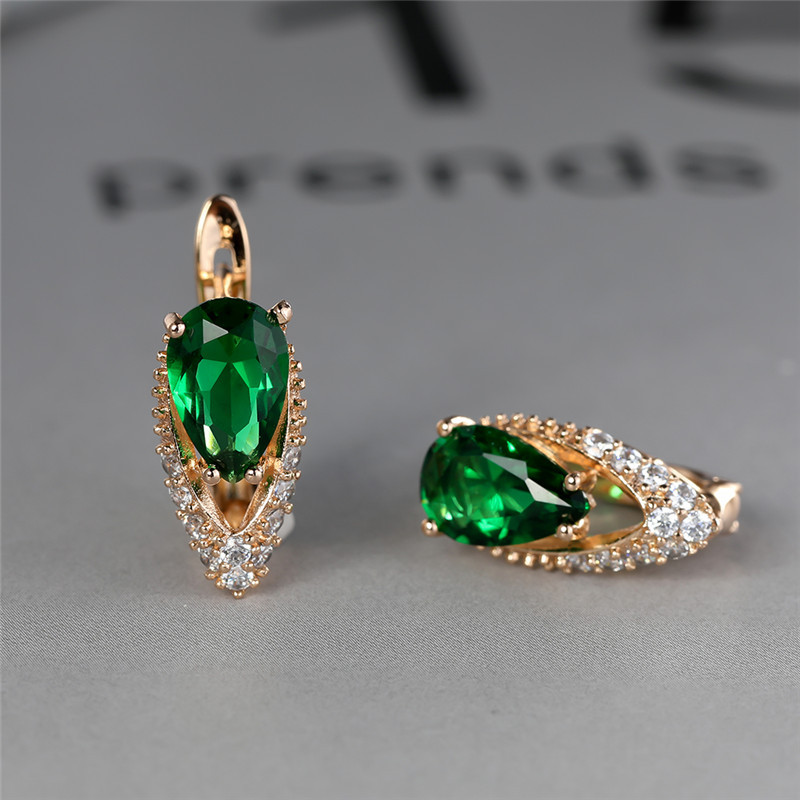 Elegante Kristallohrringe