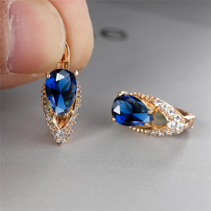 Elegante Kristallohrringe