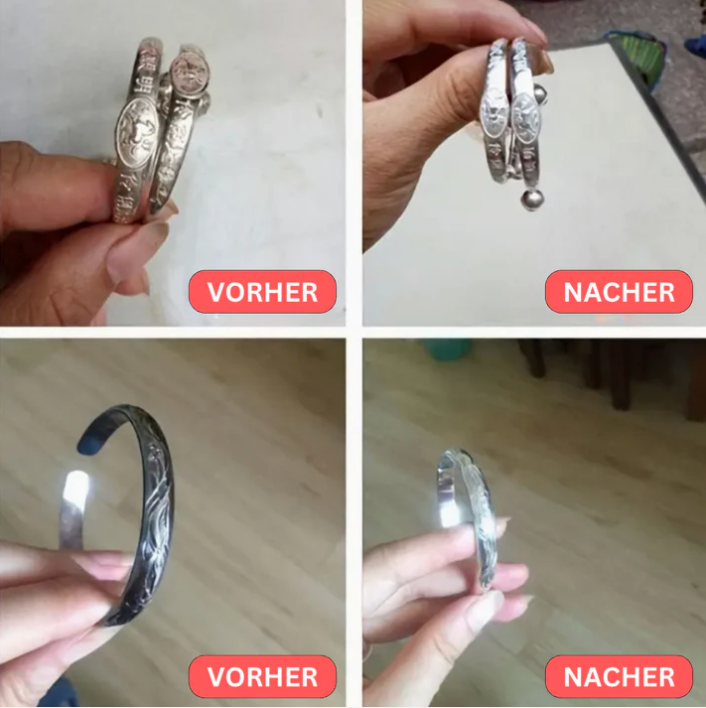 Jessica`s Premium Schmuckreinigungstücher – 50 Stück für strahlenden Glanz