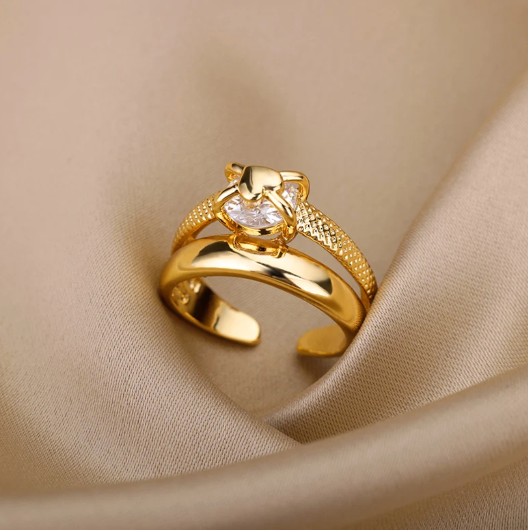 Eleganter Ring "Pure Heart" für strahlende Momente