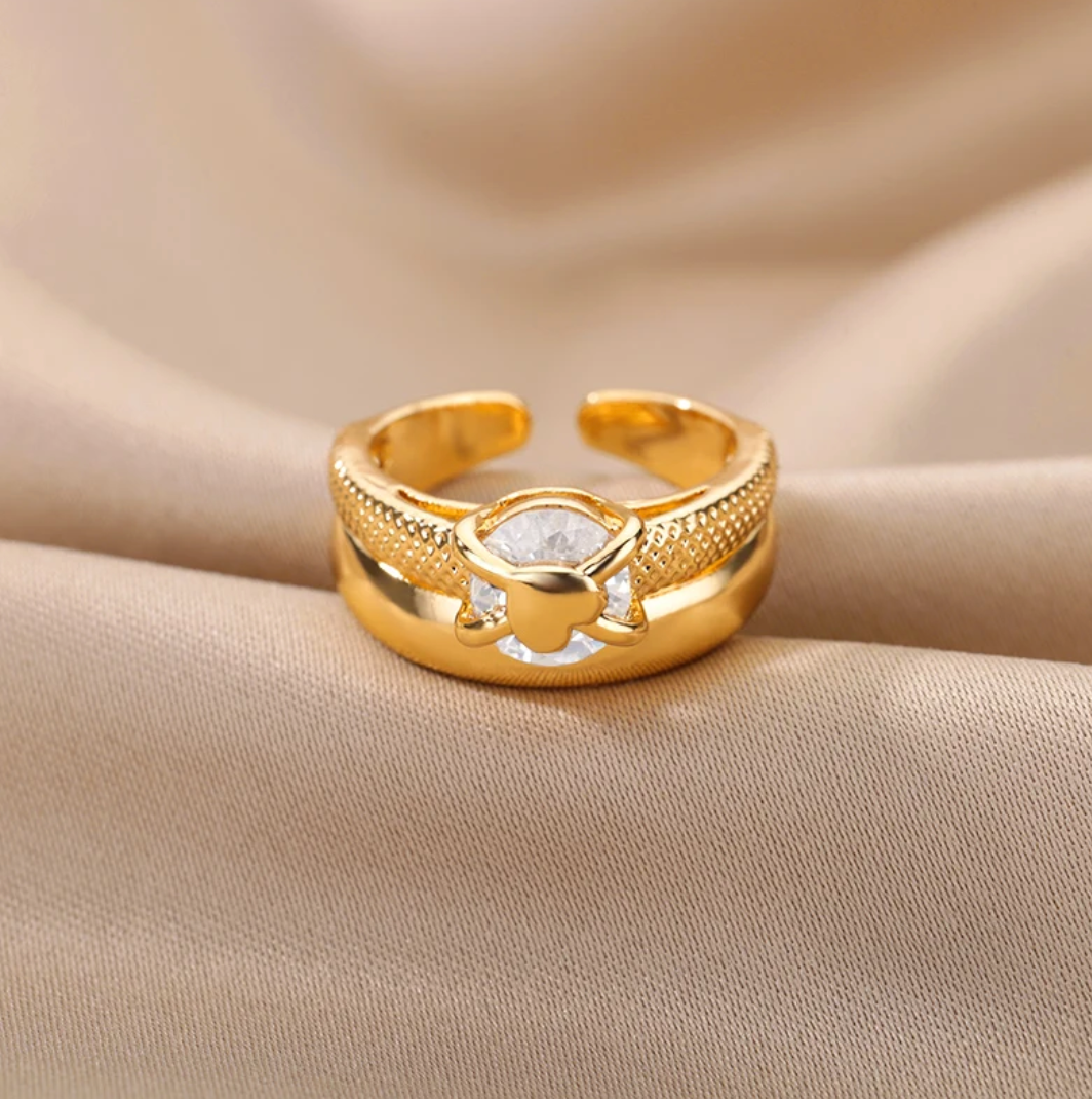 Eleganter Ring "Pure Heart" für strahlende Momente