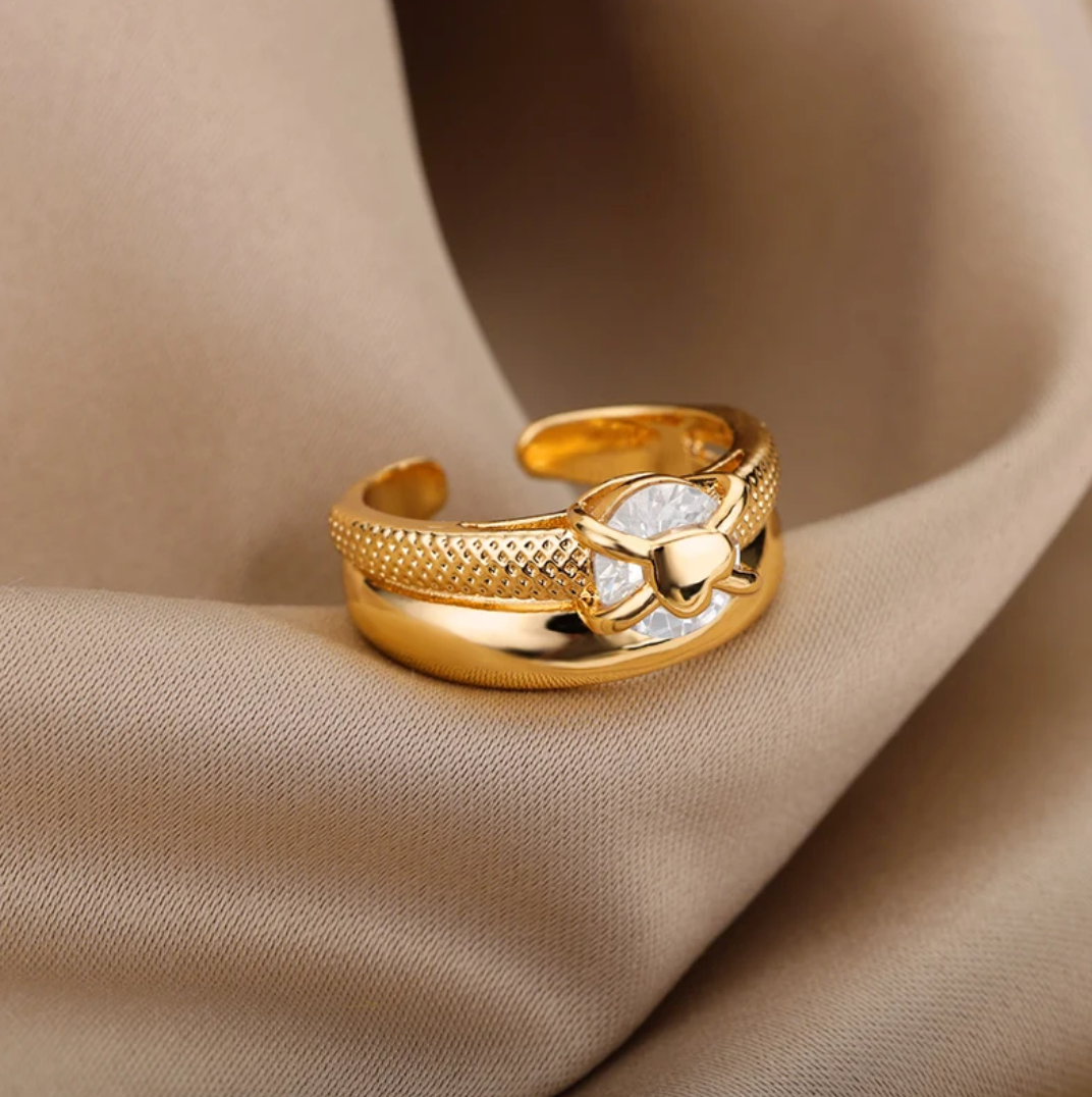 Eleganter Ring "Pure Heart" für strahlende Momente