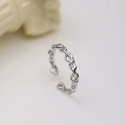 Herz-Ring aus hochwertigem 925er Sterlingsilber – mit segensreicher Bedeutung