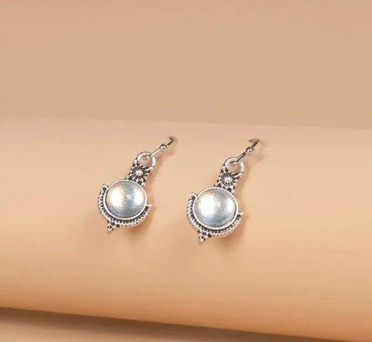 Vintage Moonstone Ohrringe