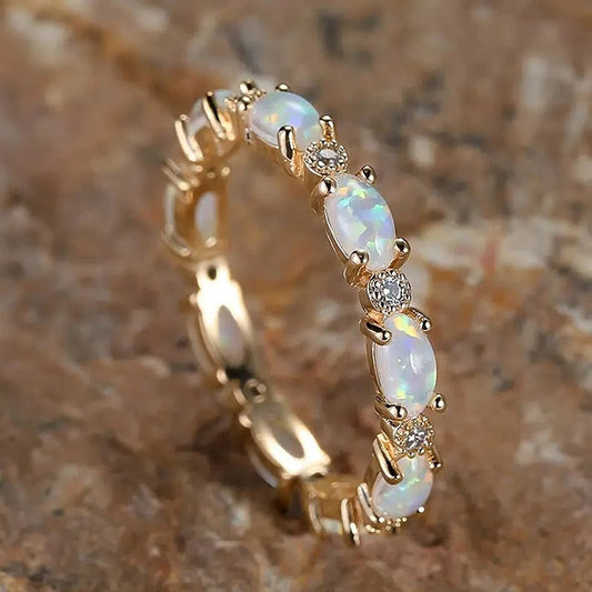 Opal-Ewigkeitsring